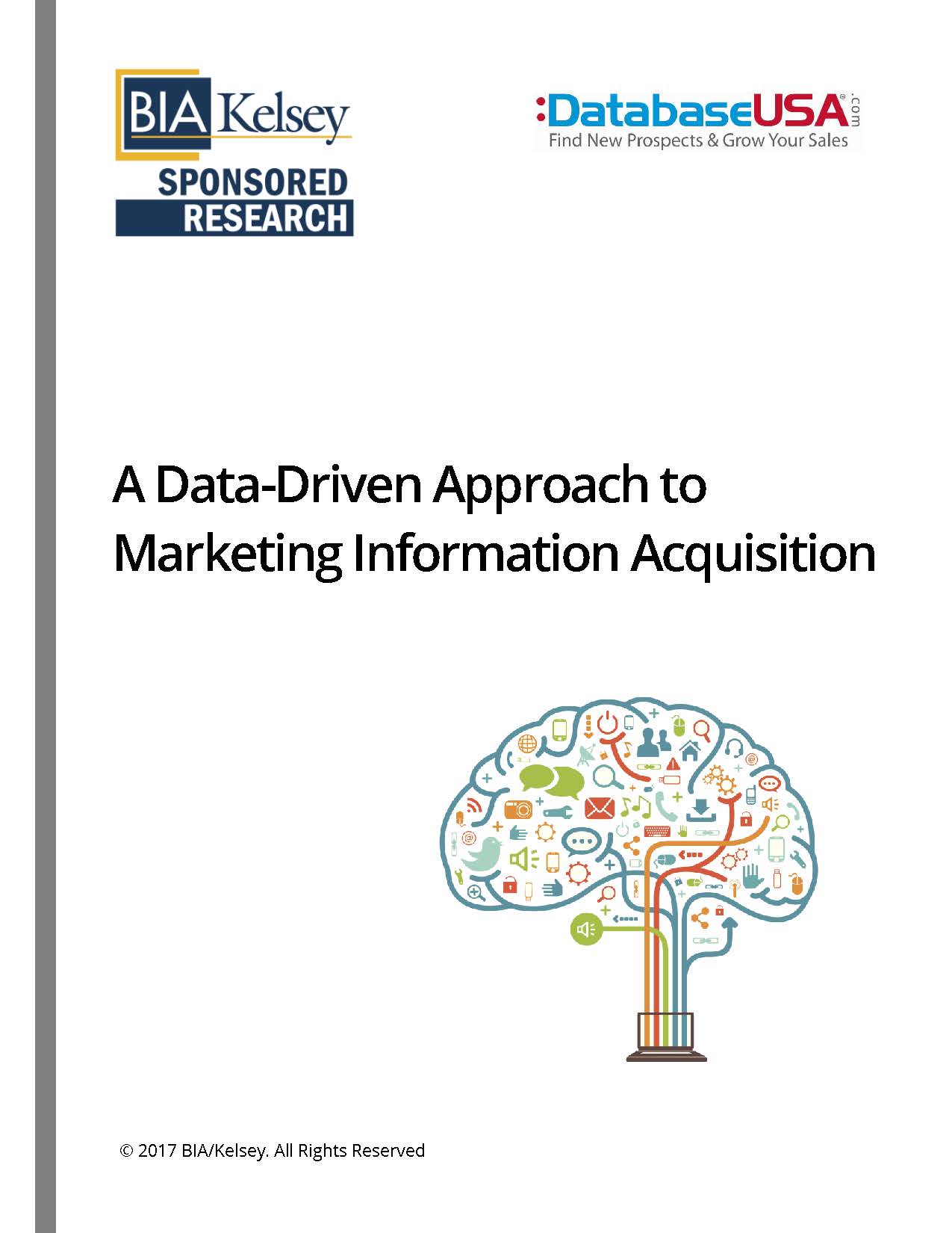 BIAKSponsoredResearch-DatabaseUSA-DataDrivenApproachtoMarketingInformationAcquisition-COVER