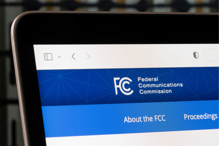 Los Angeles, CA, USA - May 13, 2022: Homepage of the Federal Com