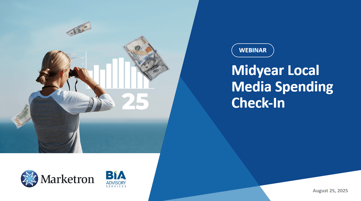 Exploring the Future of Local Radio Advertising: Upcoming Marketron and BIA Webinar 
